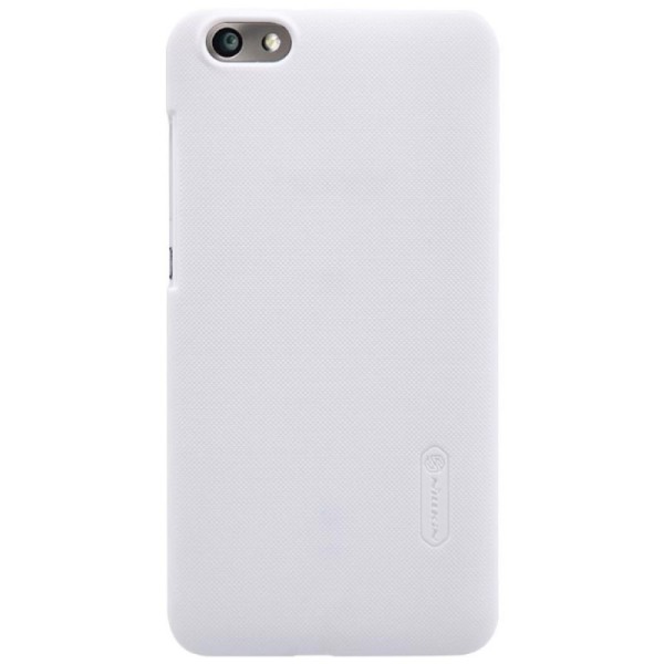 „Nillkin“ Frosted Shield dėklas - baltas + apsauginė ekrano plėvelė (Honor 4X)