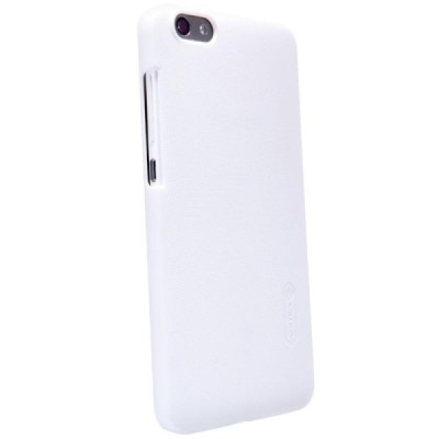 Huawei Honor 4X Nillkin Frosted Shield baltas plastikinis dėklas + apsauginė ekrano plėvelė / Priedai.lt