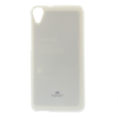 HTC Desire 820 baltas Mercury kieto silikono (TPU) dėklas / Priedai.lt