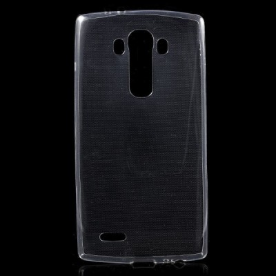 LG G4 skaidrus (permatomas) kieto silikono TPU ploniausias pasaulyje bespalvis dėklas / Priedai.lt