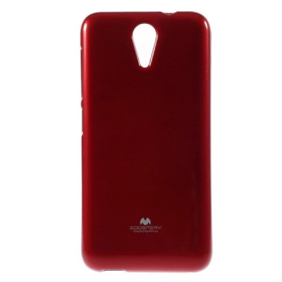 HTC Desire 620 raudonas Mercury kieto silikono (TPU) dėklas / Priedai.lt