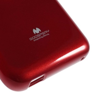HTC Desire 620 raudonas Mercury kieto silikono (TPU) dėklas / Priedai.lt