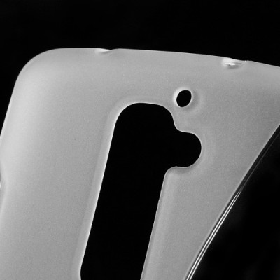 „S-Curve“ skaidrus LG G2 dėklas (dėkliukas) / Priedai.lt