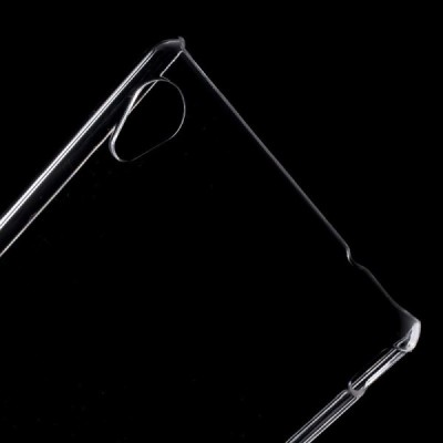 Sony Xperia M4 Aqua plastikinis skaidrus (permatomas) dėklas - nugarėlė / Priedai.lt