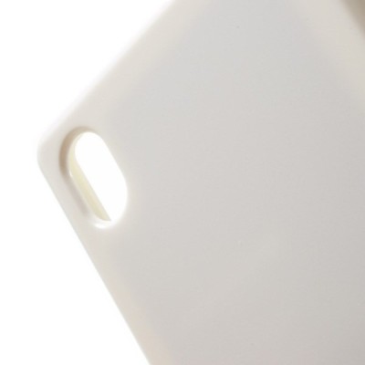 Sony Xperia M4 Aqua baltas Mercury kieto silikono (TPU) dėklas / Priedai.lt