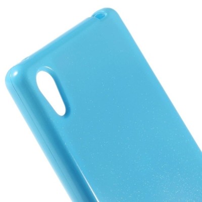 Sony Xperia Z3+ Plius šviesiai mėlynas Mercury kieto silikono (TPU) dėklas / Priedai.lt