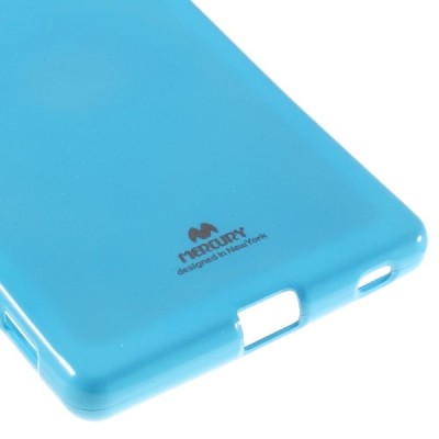 Sony Xperia Z3+ Plius šviesiai mėlynas Mercury kieto silikono (TPU) dėklas / Priedai.lt
