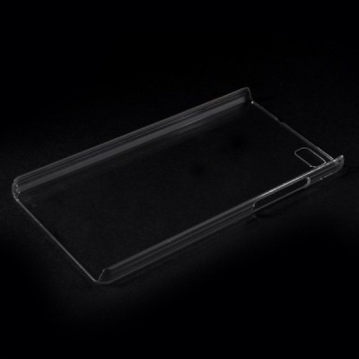 Huawei P8 Lite plastikinis skaidrus (permatomas) dėklas - nugarėlė / Priedai.lt