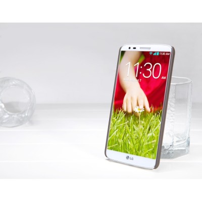 „Nillkin“ Super Frosted rudas LG G2 dėklas (dėkliukas) / Priedai.lt