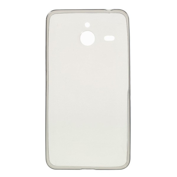 Ploniausias TPU skaidrus dėklas - pilkas (Lumia 640 XL)