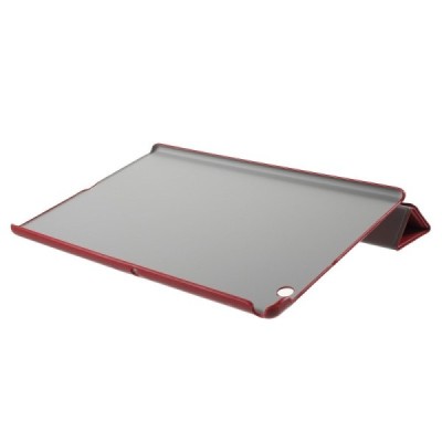 Sony Xperia Tablet Z4 atverčiamas raudonas odinis dėklas - knygutė / Priedai.lt