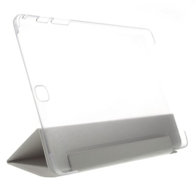 Samsung Galaxy Tab A 9.7 (T555, T550) plonas atverčiamas baltas dėklas / Priedai.lt