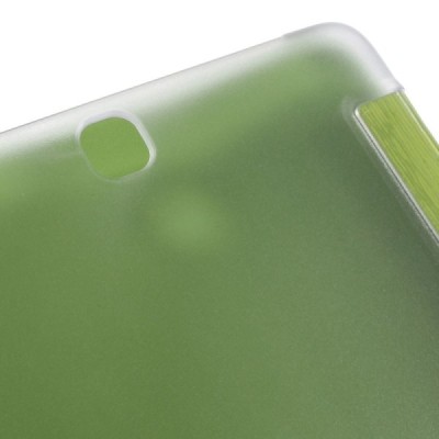 Samsung Galaxy Tab A 9.7 (T555, T550) plonas atverčiamas žalias dėklas / Priedai.lt
