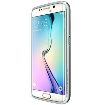 Samsung Galaxy S6 Edge Nillkin Slim rėmelis (kraštų apvadas, bamperis) - juodas / Priedai.lt