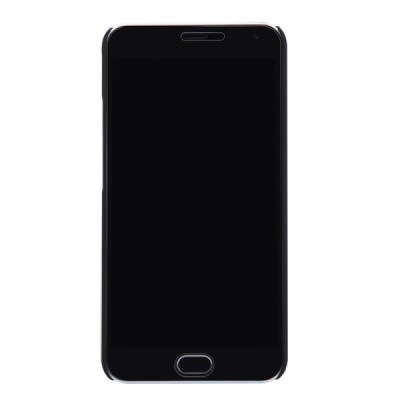Meizu m2 note Nillkin Frosted Shield juodas plastikinis dėklas + apsauginė ekrano plėvelė / Priedai.lt