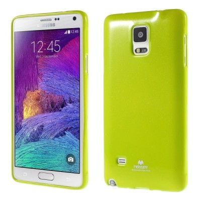 Samsung Galaxy Note 4 N910 Mercury žalias kieto silikono tpu dėklas - nugarėlė / Priedai.lt