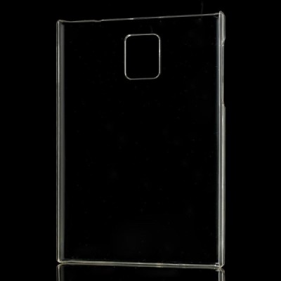 BlackBerry Passport plastikinis skaidrus (permatomas) dėklas - nugarėlė / Priedai.lt