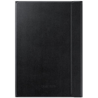 Originalus Samsung Galaxy Tab A 9.7 (T555, T550) Book Cover atverčiamas juodas odinis dėklas / Priedai.lt