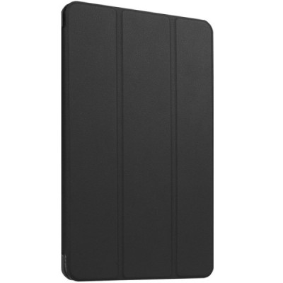Huawei MediaPad T1 10 atverčiamas juodas odinis dėklas - knygutė (sulankstomas) / Priedai.lt