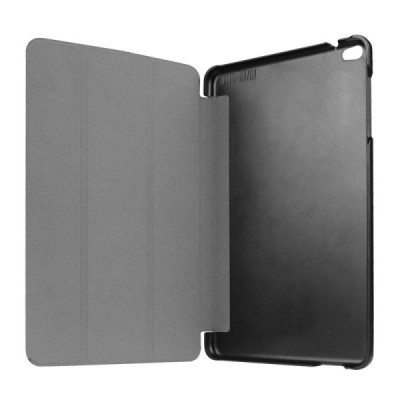 Huawei MediaPad T1 10 atverčiamas juodas odinis dėklas - knygutė (sulankstomas) / Priedai.lt
