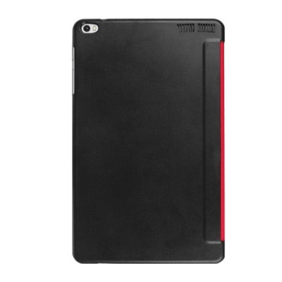 Huawei MediaPad T1 10 atverčiamas raudonas odinis dėklas - knygutė (sulankstomas) / Priedai.lt