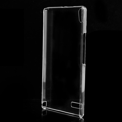 Skaidrus Huawei Ascend P6 dėklas (dėkliukas) / Priedai.lt