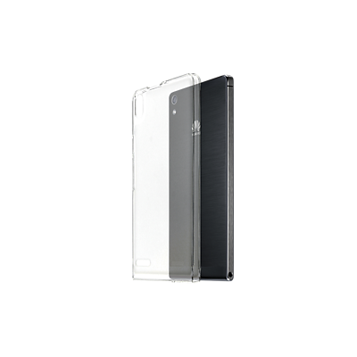 Skaidrus Huawei Ascend P6 dėklas (dėkliukas) / Priedai.lt