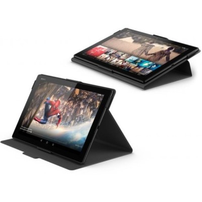 Sony Xperia Tablet Z4 originalus SCR32 atverčiamas juodas dėklas / Priedai.lt