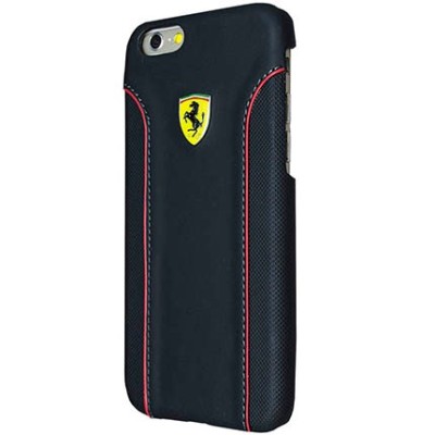 Ferrari Scuderia Fiorano odinis Apple iPhone 6 (6s) juodas dėklas - dangtelis / Priedai.lt
