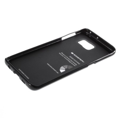 Samsung Galaxy S6 Edge+ Plus (G928) Mercury juodas kieto silikono tpu dėklas - nugarėlė / Priedai.lt