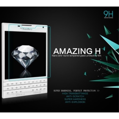 BlackBerry Passport „Nillkin“ H Tempered Glass sustiprintos apsaugos apsauginis ekrano stiklas 0.33 mm / Priedai.lt