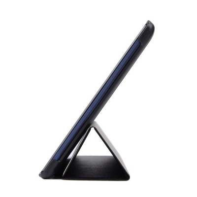 Lenovo Tab2 A10-70 10,1 atverčiamas juodas odinis dėklas (sulankstomas) / Priedai.lt