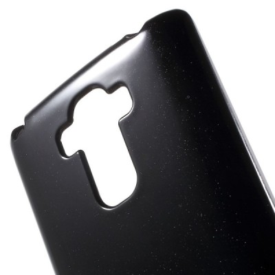 LG G4 Stylus (H635) Mercury juodas kieto silikono tpu dėklas - nugarėlė / Priedai.lt