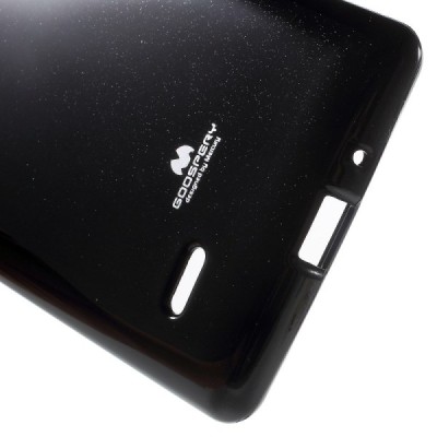 LG G4 Stylus (H635) Mercury juodas kieto silikono tpu dėklas - nugarėlė / Priedai.lt