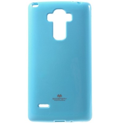 LG G4 Stylus (H635) Mercury šviesiai mėlynas kieto silikono tpu dėklas - nugarėlė / Priedai.lt