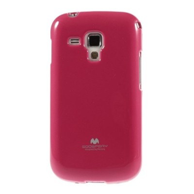 Samsung Galaxy S Duos 2 S7582, S Duos S7562, Trend S7560, Trend Plus S7580 rožinis Mercury kieto silikono (TPU) dėklas / Priedai