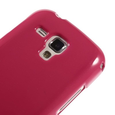 Samsung Galaxy S Duos 2 S7582, S Duos S7562, Trend S7560, Trend Plus S7580 rožinis Mercury kieto silikono (TPU) dėklas / Priedai