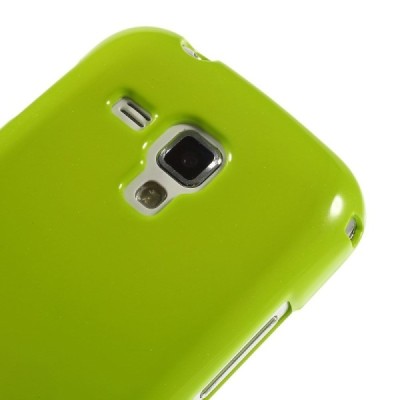 Samsung Galaxy S Duos 2 S7582, S Duos S7562, Trend S7560, Trend Plus S7580 žalias Mercury kieto silikono (TPU) dėklas / Priedai.
