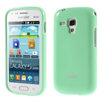 Samsung Galaxy S Duos 2 S7582, S Duos S7562, Trend S7560, Trend Plus S7580 mėtinis Mercury kieto silikono (TPU) dėklas / Priedai