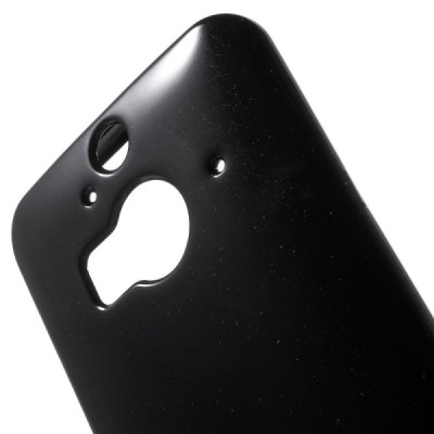 HTC One M9+ Plus juodas Mercury kieto silikono (TPU) dėklas / Priedai.lt