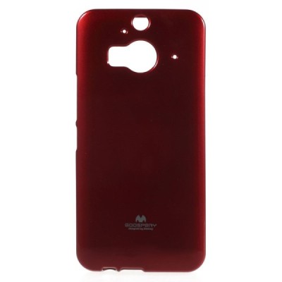 HTC One M9+ Plus raudonas Mercury kieto silikono (TPU) dėklas / Priedai.lt