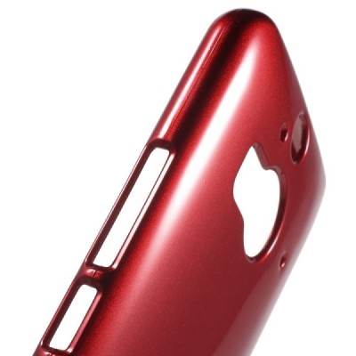HTC One M9+ Plus raudonas Mercury kieto silikono (TPU) dėklas / Priedai.lt