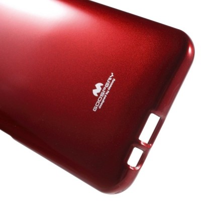 HTC One M9+ Plus raudonas Mercury kieto silikono (TPU) dėklas / Priedai.lt