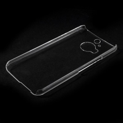 HTC One M9+ Plus plastikinis skaidrus (permatomas) dėklas - nugarėlė / Priedai.lt
