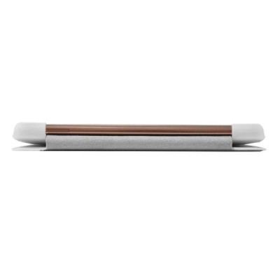 Prabangus „Nillkin“ Qin serijos baltas odinis atverčiamas HTC One M9+ Plus dėklas / Priedai.lt