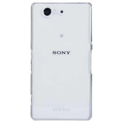 Sony Xperia Z3 Compact plastikinis skaidrus (permatomas) dėklas - nugarėlė / Priedai.lt