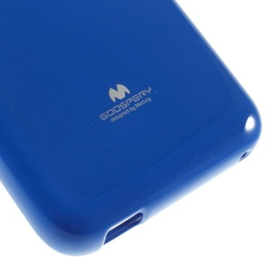 HTC Desire 620 mėlynas Mercury kieto silikono (TPU) dėklas / Priedai.lt