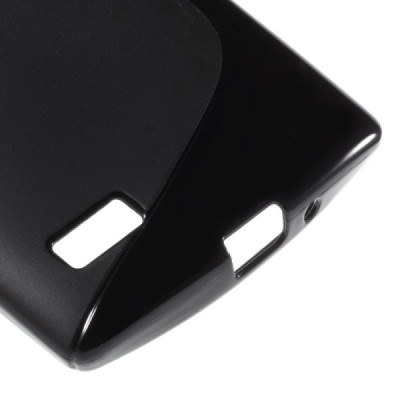 LG G4s kieto silikono TPU juodas dėklas - nugarėlė / Priedai.lt