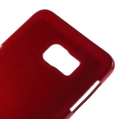 Samsung Galaxy S6 Edge+ Plus (G928) Mercury raudonas kieto silikono tpu dėklas - nugarėlė / Priedai.lt