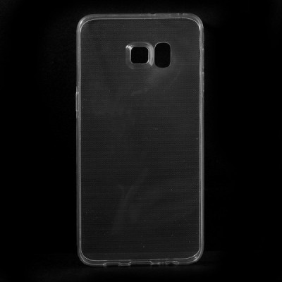 Samsung Galaxy S6 Edge+ Plus (G928) skaidrus (permatomas) kieto silikono TPU ploniausias pasaulyje bespalvis dėklas / Priedai.lt